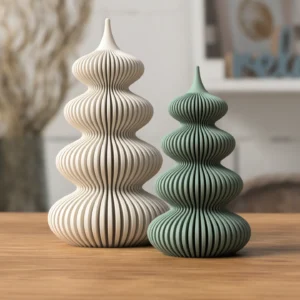 Moderner Weihnachtsbaum (teelichtkompatibel)